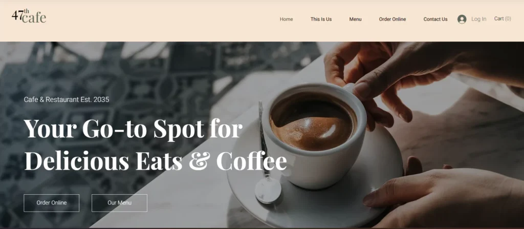 Bakery Website Example